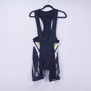 Cannondale Cycling Bib Shorts Size S Black Padded Mens's Altheticwear Sport
